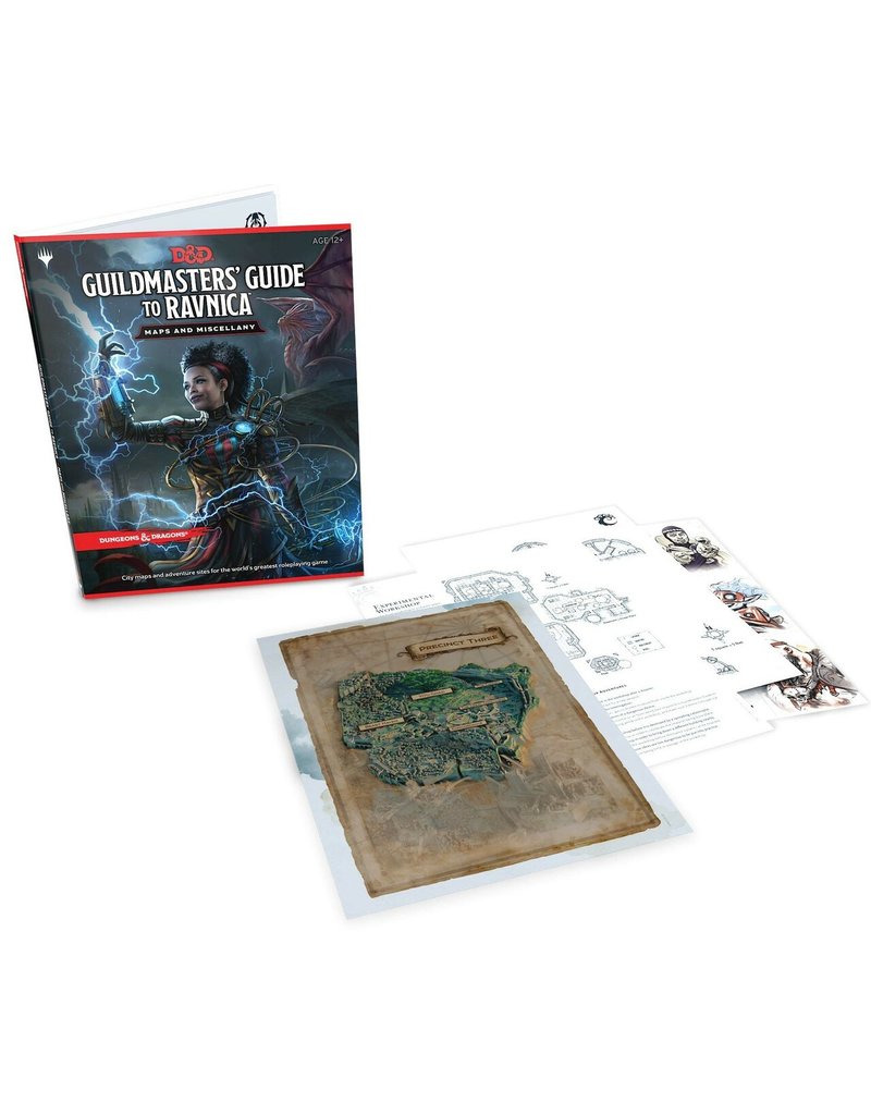 Wizards of the Coast D&D RPG - 5th Edition - Guildmasters' Guide to Ravnica Map Pack