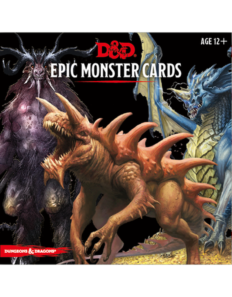 Gale Force 9 D&D RPG - 5th Edition - Cards - Epic Monster Cards