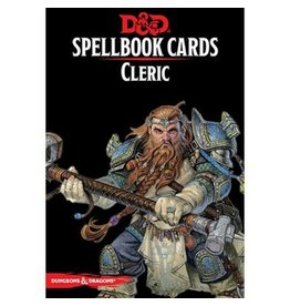 Gale Force 9 D&D RPG - 5th Edition - Cards - Spellbook Cards - Cleric Deck