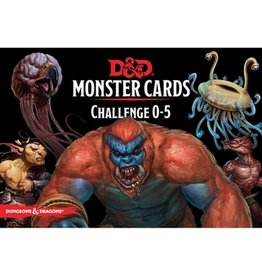 Gale Force 9 D&D RPG - 5th Edition - Cards - Monster Cards - Challenge 0-5