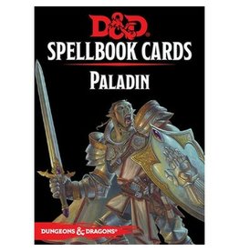 Gale Force 9 D&D RPG - 5th Edition - Cards - Spellbook Cards - Paladin Deck