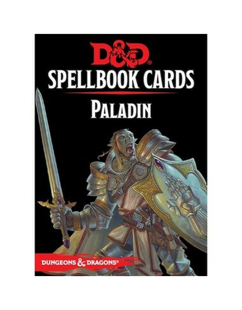 Gale Force 9 D&D RPG - 5th Edition - Cards - Spellbook Cards - Paladin Deck