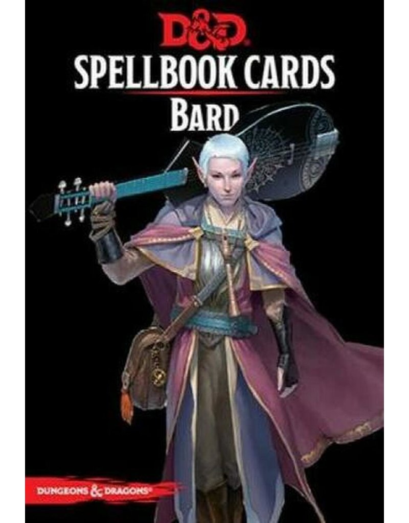 Gale Force 9 D&D RPG - 5th Edition - Cards - Spellbook Cards - Bard Deck