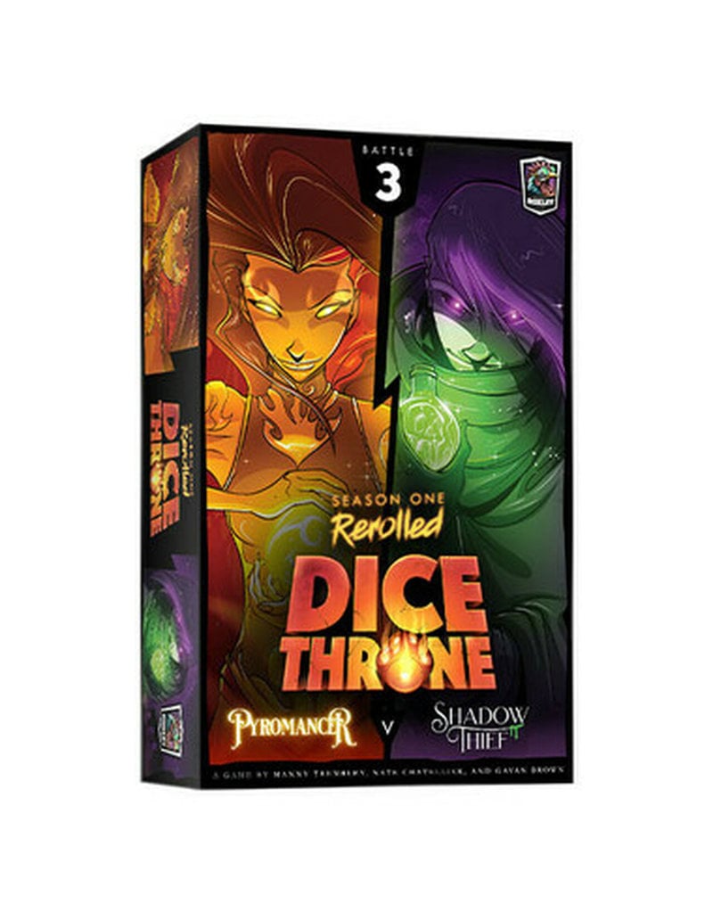 Roxley Games Dice Throne - Season One ReRolled - Pyromancer vs Shadow Thief