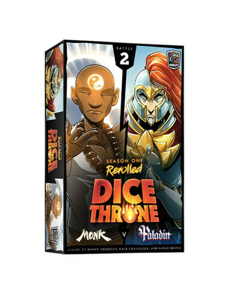 Roxley Games Dice Throne - Season One ReRolled - Monk vs Paladin