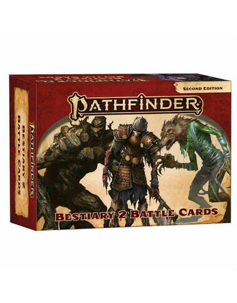 Paizo Pathfinder RPG 2nd Edition - Bestiary 2 Battle Cards