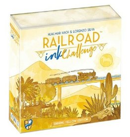 Horrible Guild Railroad Ink Challenge - Shining Yellow Edition