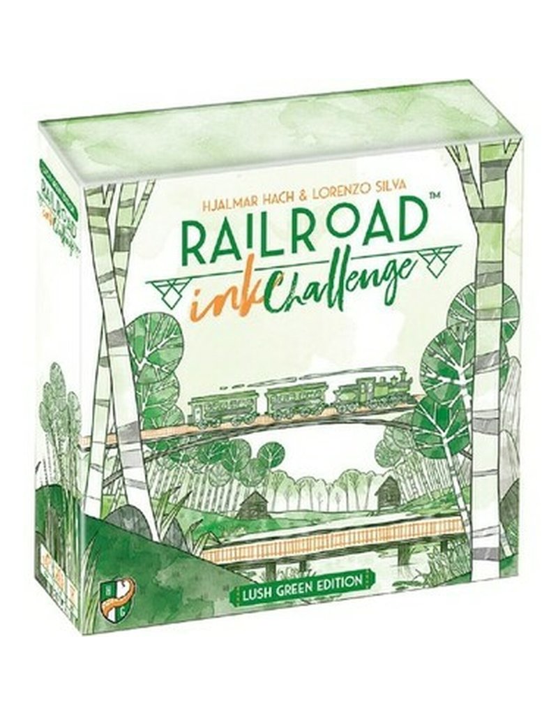 Horrible Guild Railroad Ink Challenge - Lush Green Edition