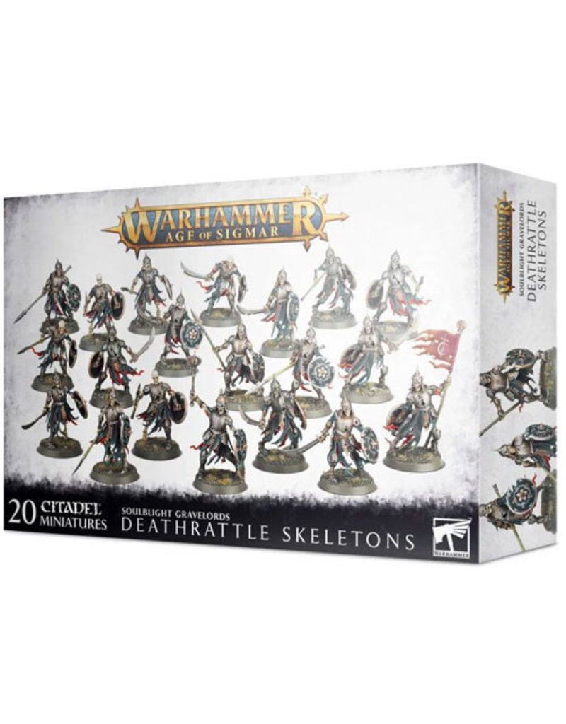 Games Workshop Deathrattle Skeletons - Warhammer AOS: Soulblight Gravelords