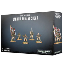 Games Workshop Cadian Command Squad - Warhammer 40K: Astra Militarum