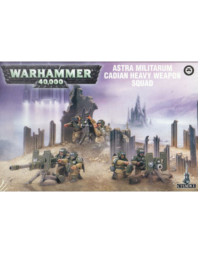 Games Workshop Cadian Heavy Weapons Squad - Warhammer 40K: Astra Militarum
