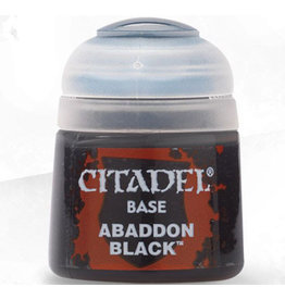 Games Workshop Citadel Abaddon Black Base Paint
