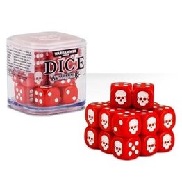 Games Workshop Citadel 12mm Dice Cube - Red (20)