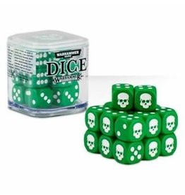 Games Workshop Citadel 12mm Dice Cube - Green (20)