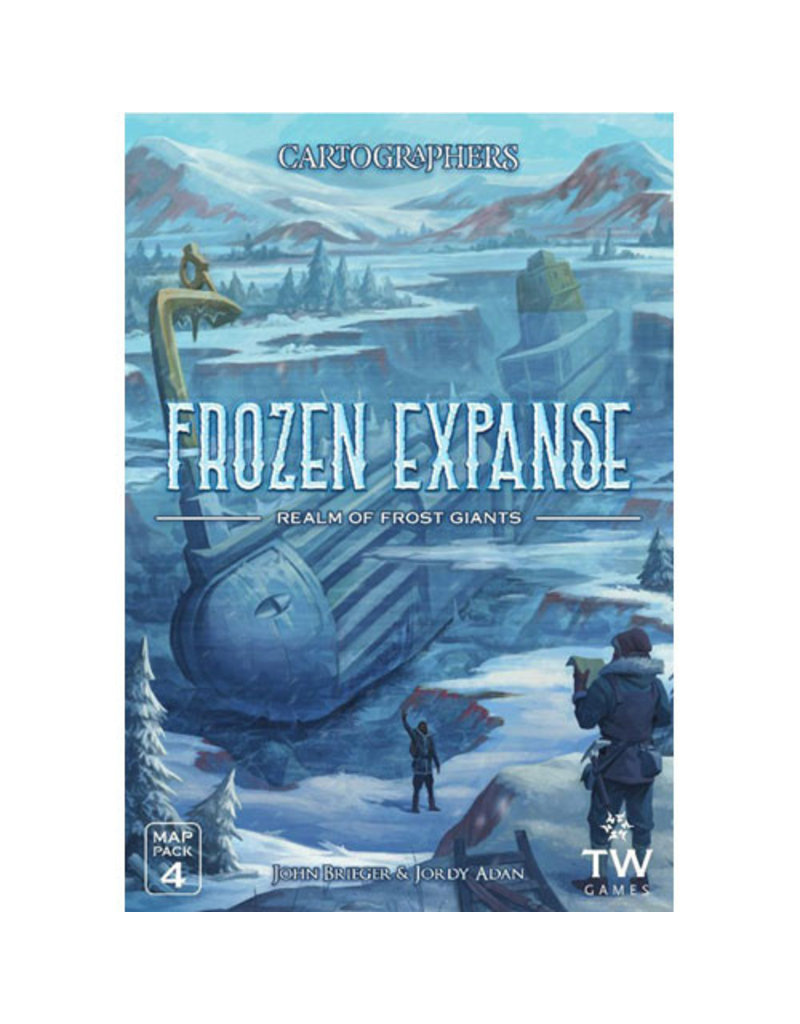 Thunderworks Games Cartographers - Frozen Expanse Map Pack 4  Expansion