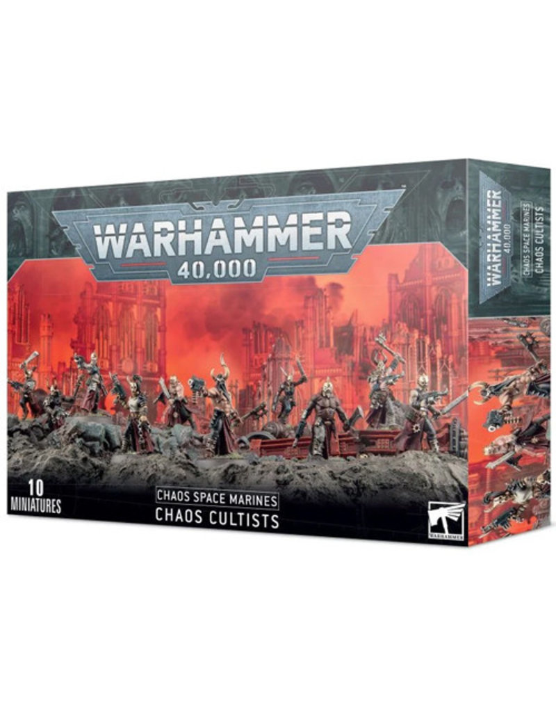 Games Workshop Chaos Cultists - Chaos Space Marines