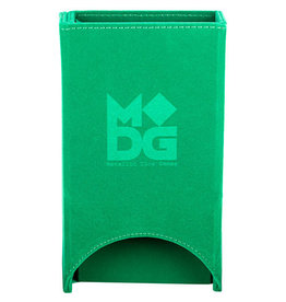 Metallic Dice Games MDG Fold Up Velvet Dice Tower - Green