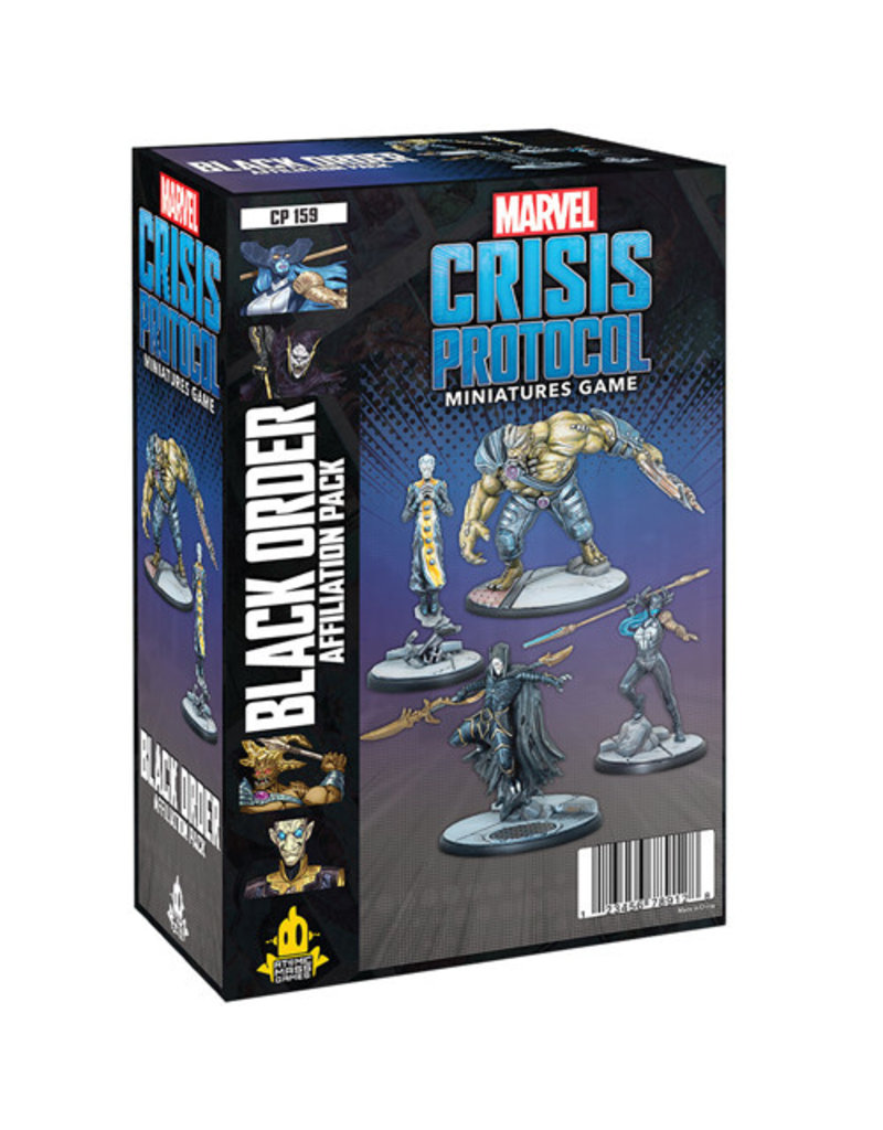 Atomic Mass Games Marvel Crisis Protocol: Black Order Affiliation Pack