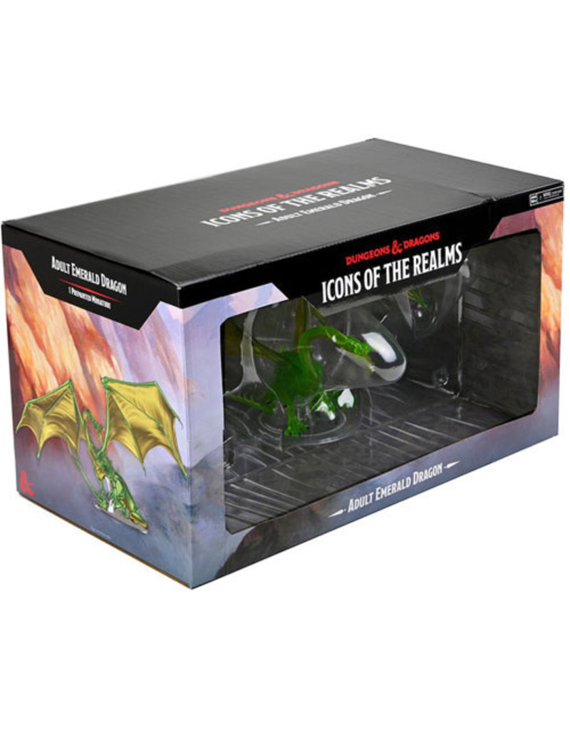 Wizkids D&D Icons of the Realms Adult Emerald Dragon