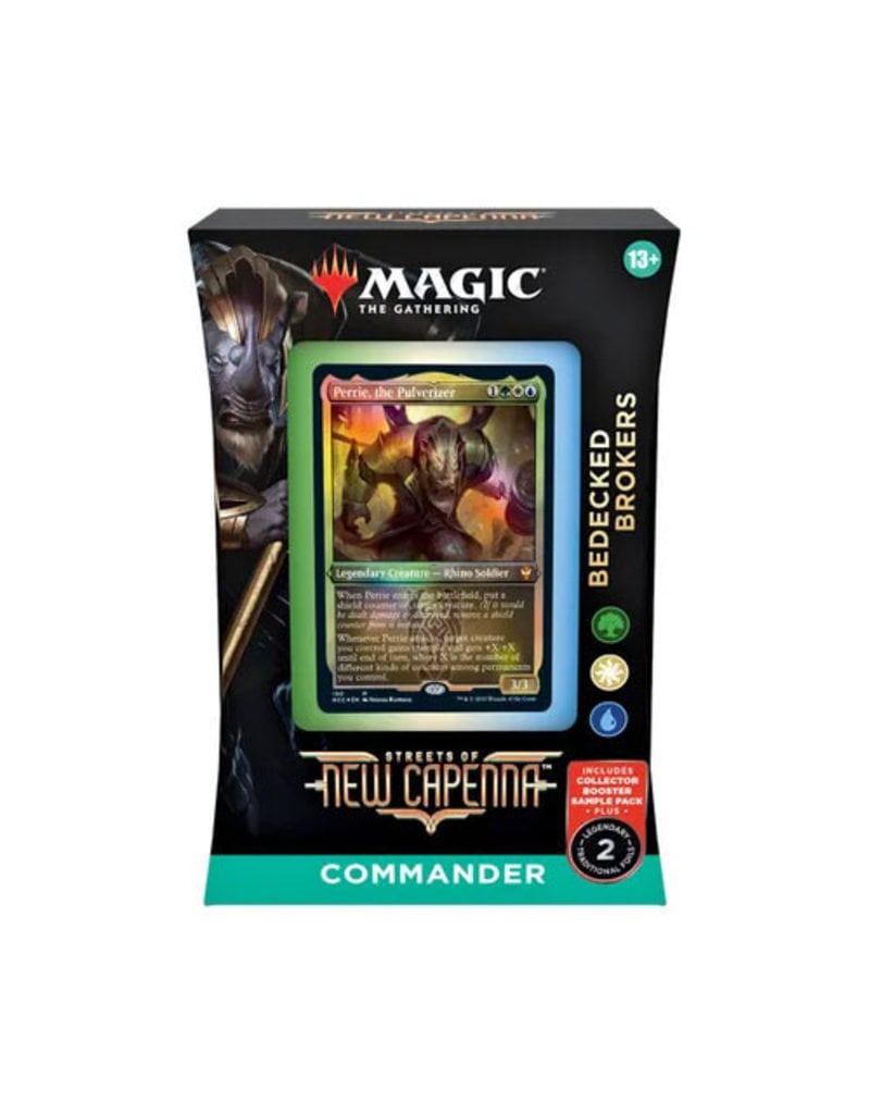 Wizards of the Coast Streets of New Capenna Bedecked Brokers Commander Deck