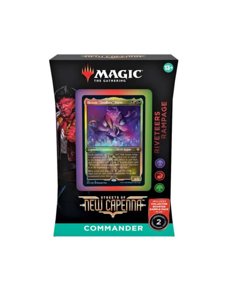 Wizards of the Coast Streets of New Capenna Riveteers Rampage Commander Deck