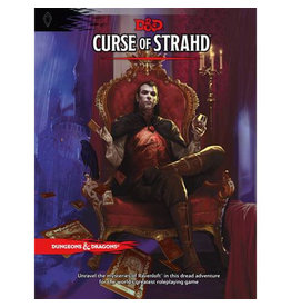 Wizards of the Coast D&D 5E:  Curse of Strahd Hard Cover