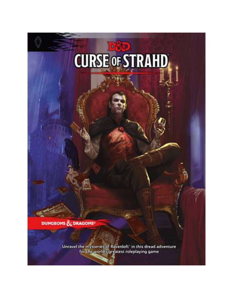 Wizards of the Coast D&D 5E:  Curse of Strahd Hard Cover