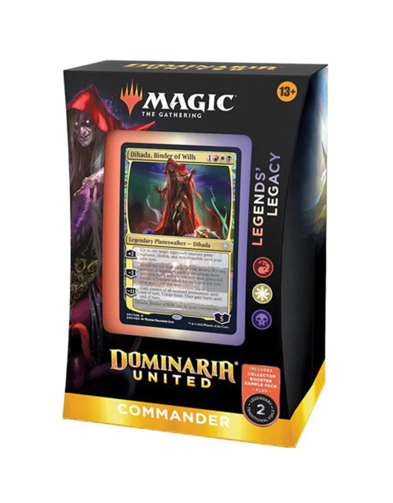 Wizards of the Coast Legends' Legacy Commander Deck - Magic the Gathering Dominaria United Commander Deck