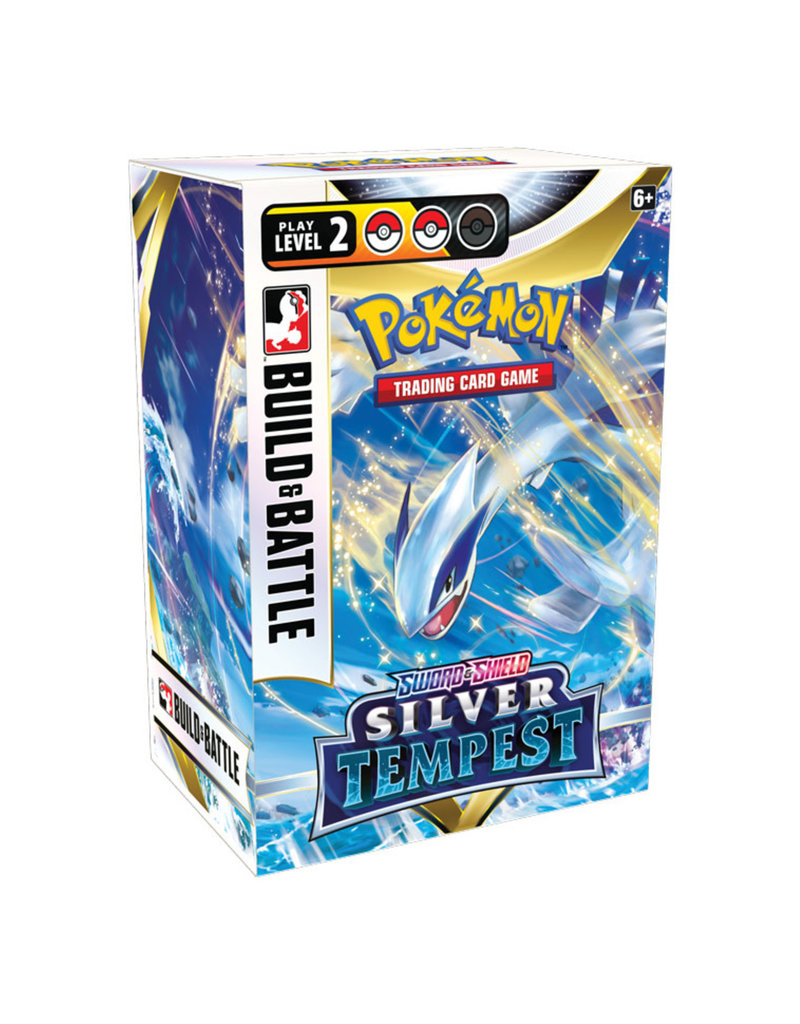 Pokemon TCG Sword & Shield Silver Tempest Build and Battle Box