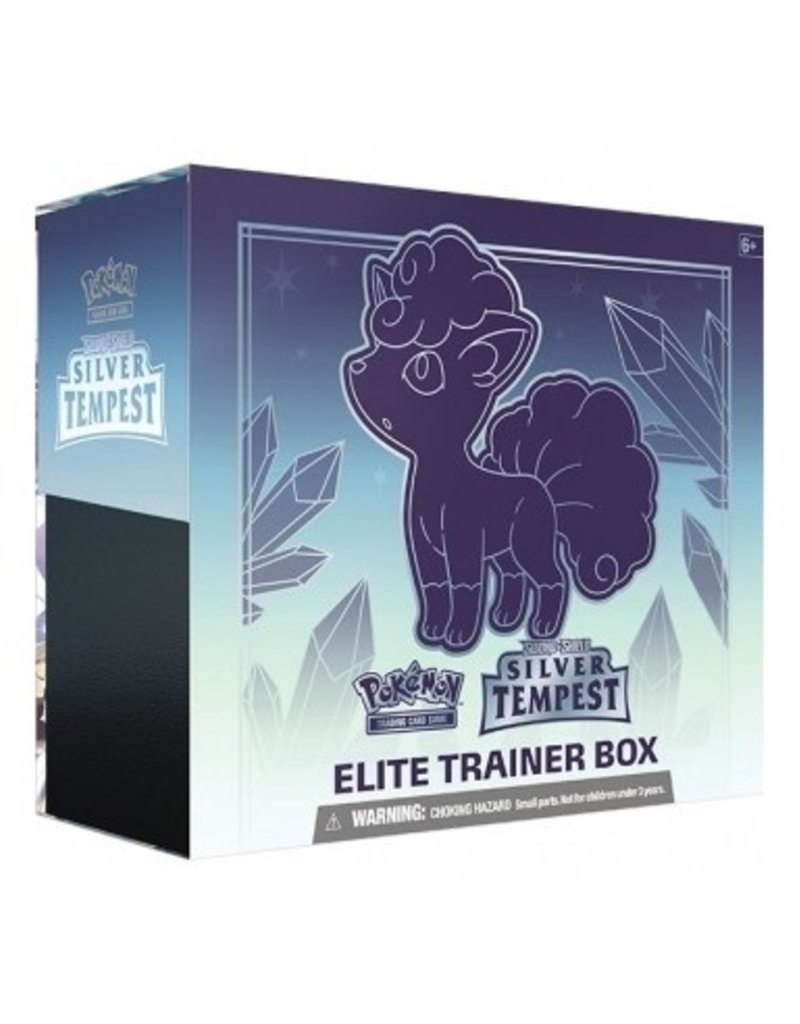 Pokemon TCG Sword & Shield Silver Tempest Elite Trainer Box