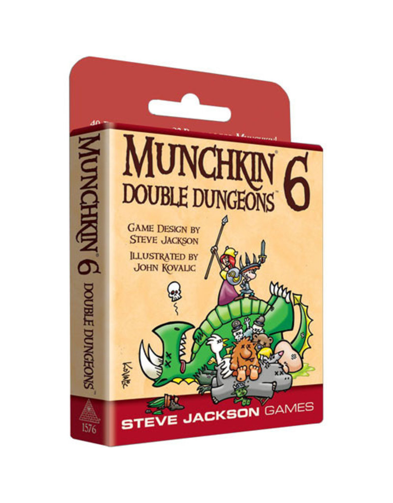Steve Jackson Games Munchkin 6:  Double Dungeons (Expanded Edition)