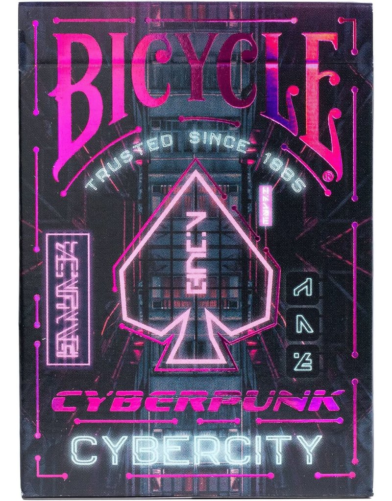 Bicycle Bicycle Cyberpunk Deluxe Playing Cards
