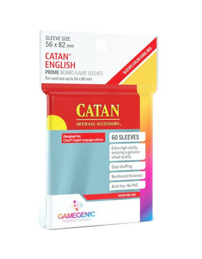 Gamegenic PRIME Sleeves: Catan (56 x 82 mm)