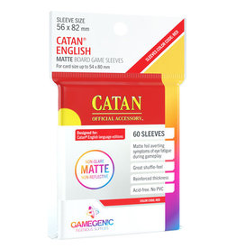 Gamegenic MATTE Catan Sleeves (56 x 82 mm)