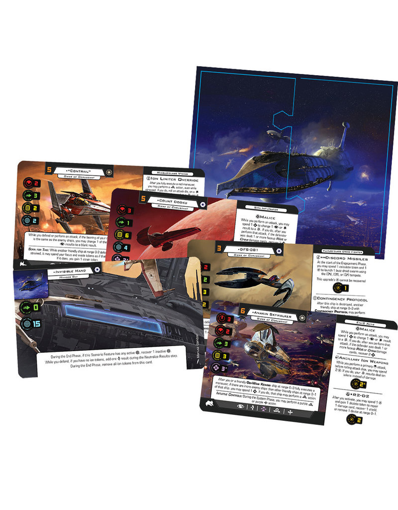 Atomic Mass Games X-Wing 2nd Ed: Siege of Coruscant Battle Pack