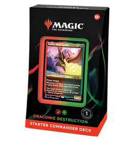 Wizards of the Coast MTG Starter Commander Deck - Draconic Destruction