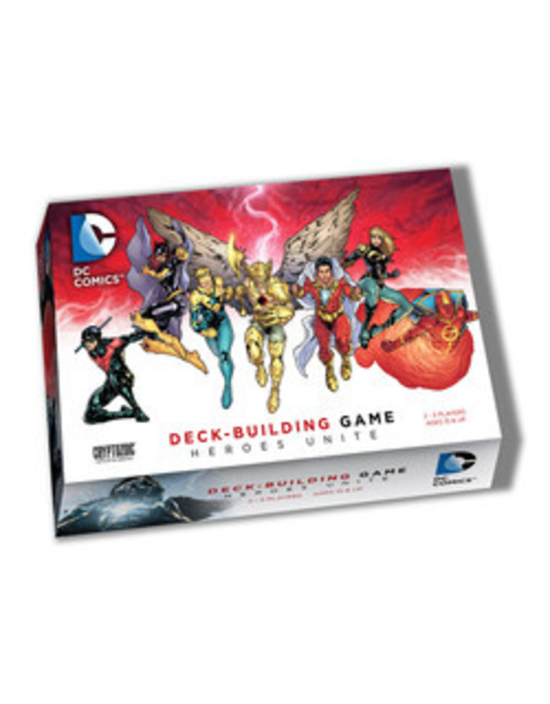 Cryptozoic Heroes Unite Standalone or Expansion - DC Comics Deckbuilding Game