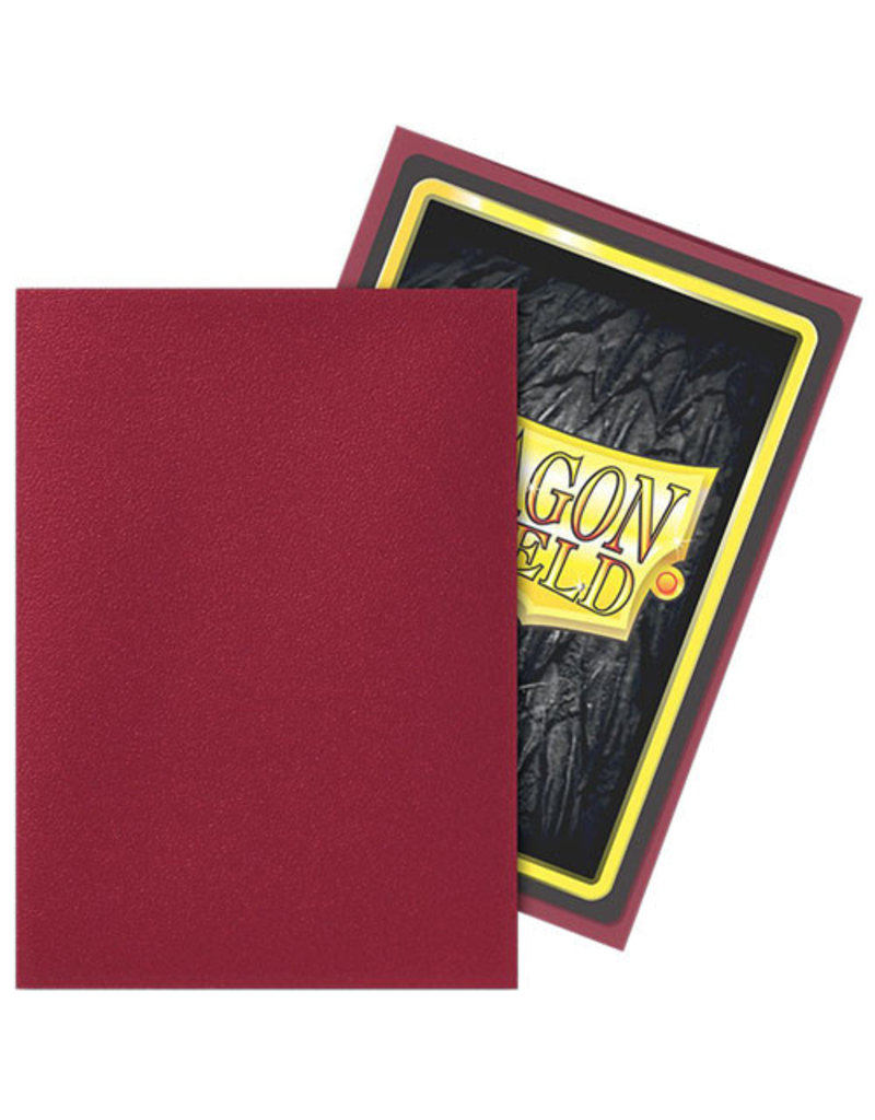 Arcane Tinmen Dragon Shield: Matte Blood Red (100)