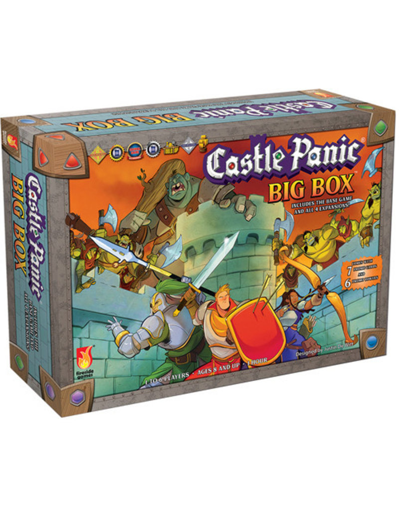 Hasbro Castle Panic 2nd Edition Big Box