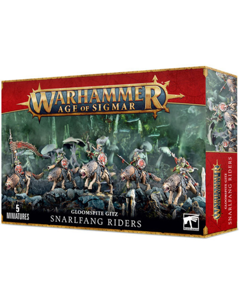 Games Workshop Snarlfang Riders - Warhammer AOS: Gloomspite Gitz