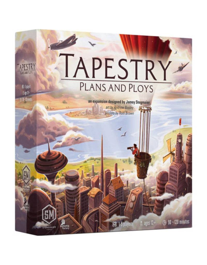 Stonemaier Games Tapestry - Plans and Ploys Expansion