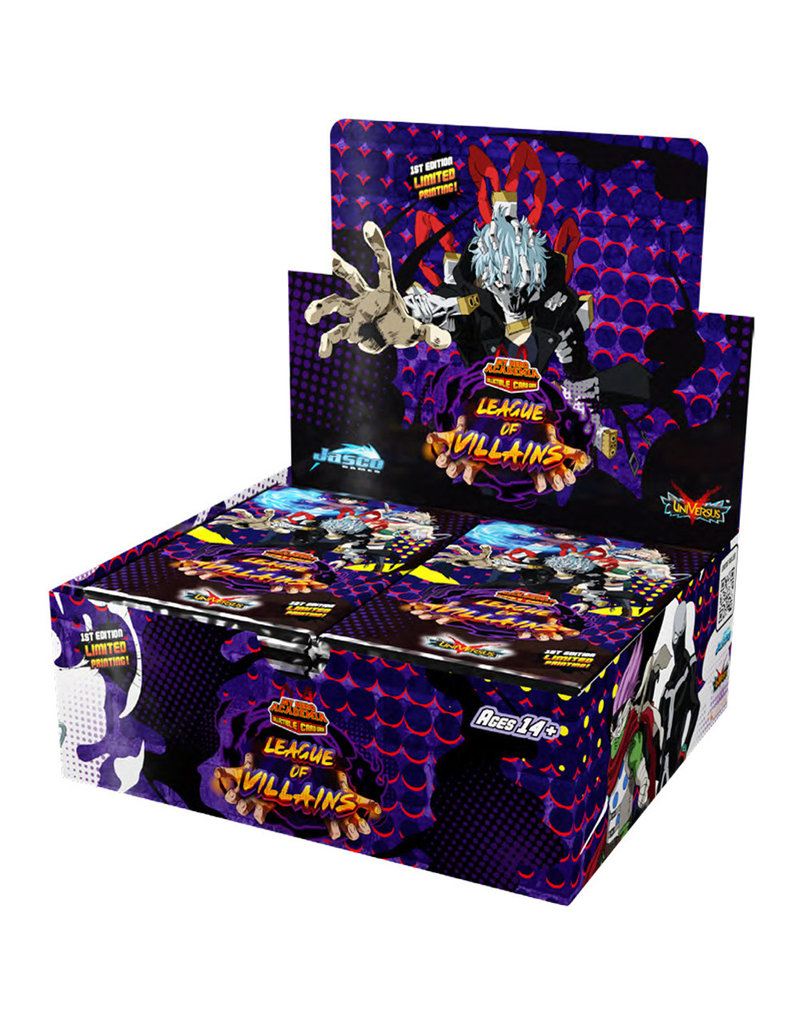 Jasco Games My Hero Academia CCG:  League of Villains Booster Box
