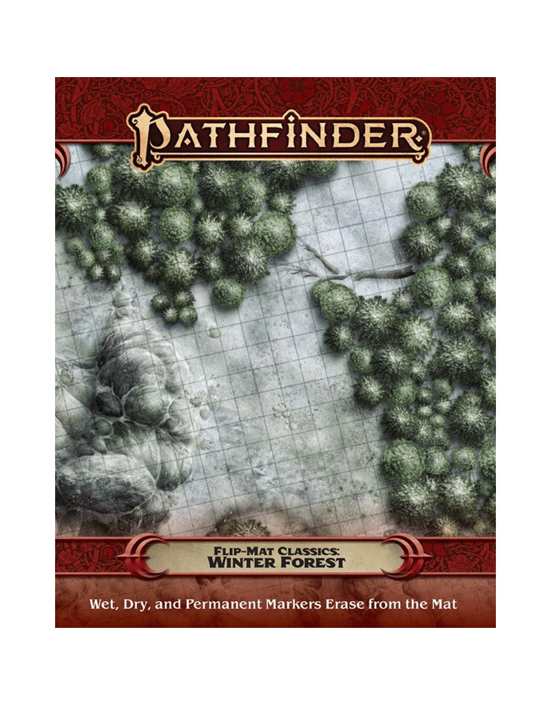 Paizo Pathfinder 2E - Flip Mat Classics - Winter Forest