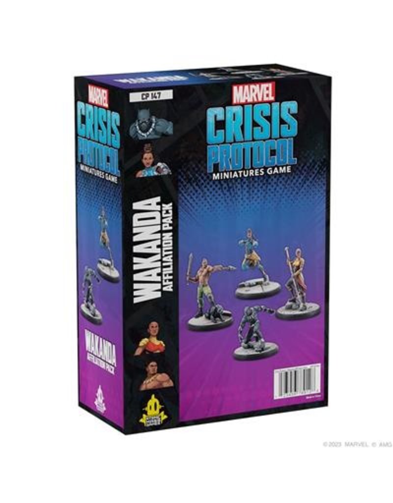 Atomic Mass Games Marvel Crisis Protocol: Wakanda Affiliation Pack