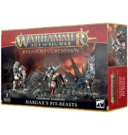 Games Workshop Regiments of Renown Hargax's Pit-beasts - Warhammer AOS:  Slaves to Darkness