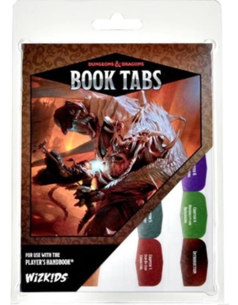 Wizards of the Coast D&D 5E: Player's Handbook Book Tabs