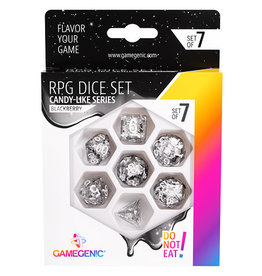 Gamegenic Gamegenic RPG Dice Set - Blackberry - Candy-like Series