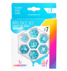 Gamegenic Gamegenic RPG Dice Set - Blueberry - Candy-like Series