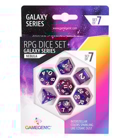 Gamegenic Gamegenic RPG Dice Set - Nebula - Galaxy Series