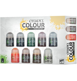 Games Workshop Citadel Colour Shade Paint Set (9 Paints)